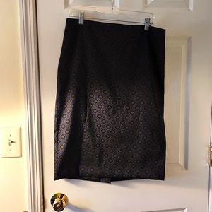 Dark Blue Pencil Skirt